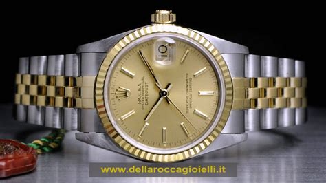 rolex lady datejust acciaio e oro prezzo